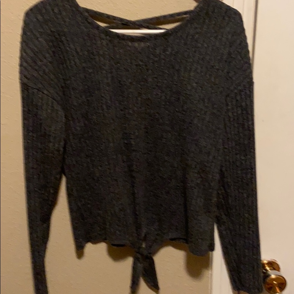 Cropped sweater